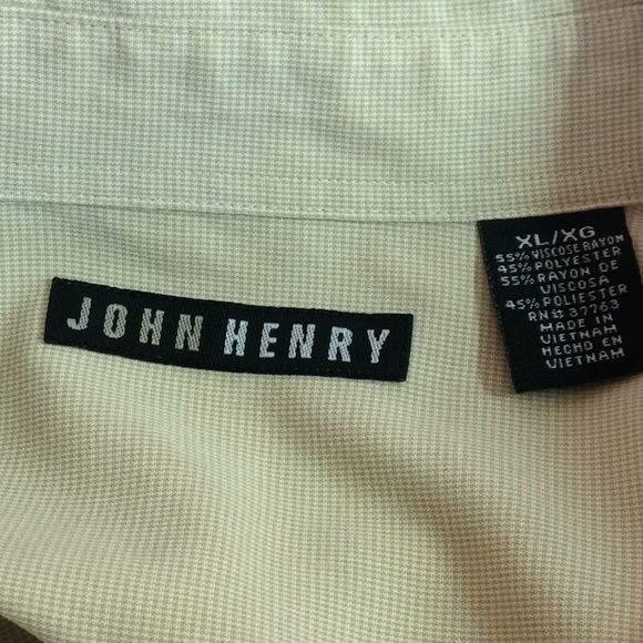 FINAL SALE PRICE John Henry SS Button Down Shirt in XL - Picture 6 of 7